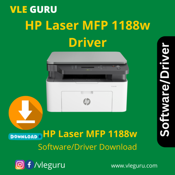 HP Laser MFP 1188w Printer Driver